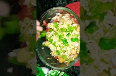 chickpeas chaat | chaat recipe | healthy breakfast recipes #weightlossdiet #healthyfood #shortsfeed