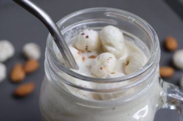 Makhana Smoothie Recipe|Healthy Fox Nut Smoothie|Breakfast Smoothie for Weight Loss@TelugintiVanta