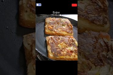 Sooji Toast/Rava toast/ Breakfast ideas #reels #viral #recipe #trending #breakfast #swetakitchen