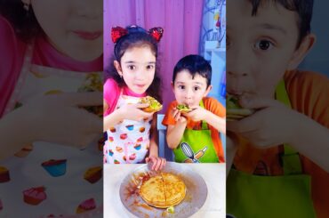Recipe for a delicious and healthy pancakes #shorts #viral #pancakes #kids   #recipe #children