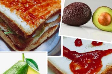 avocado recipe #avocado #sandwich #recipe #youtube #video #viral #trending#snacks #healthy#fruit