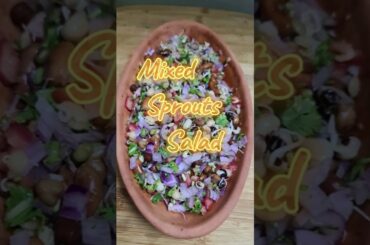 Sprouts Salad Mixed  | Healthy Salad Recipe #nothingspl #shorts #sprouts #protein #fatloss