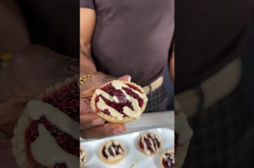 Simple Vegan Cherry Jam Tarts!! #recipe #makeitvegan #veganfriendly