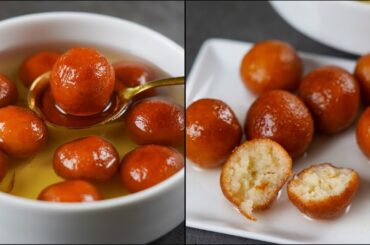 Don't Waste Leftover Bread, Make This Delicious Gulab Jamun Sweet | Soft & Juicy Gulab Jamun Recipe