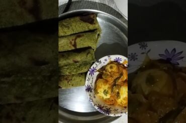 spinach chappathi recipe #healthy breakfast #healthyrecipes #shorts