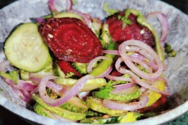 Healthy salad !! mix salad !! cucumber salad !!