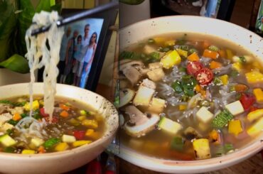 High Protein Veg Soupy Noodles Recipe | Healthy Tasty Lunch or Dinner Meal | Weight Loss | EP 8