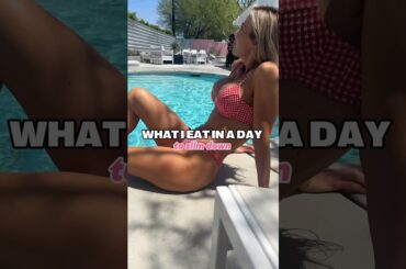 What I Eat In A Day to Slim Down