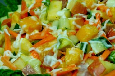 The best Vegetable Salad I've ever tasted