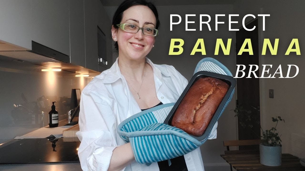 Perfectly Moist & Healthy BANANA BREAD Recipe + Making Greek coffee | Helen Tsokana Perfectly Moist & Healthy BANANA BREAD Recipe + Making Greek coffee | Helen Tsokana