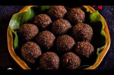 How to make 'Ragi millet balls' recipe. Easy & healthy snack.