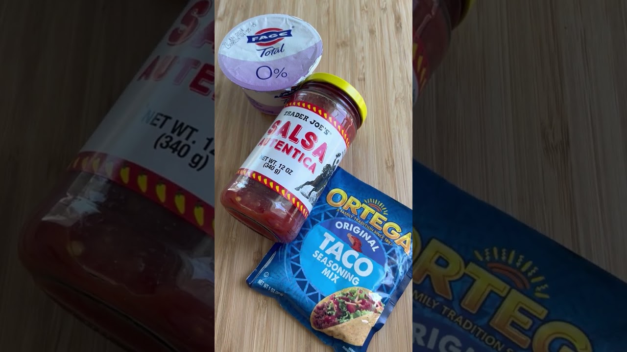 How to Make Hungry Girl’s 100-Calorie Taco Dip // #shorts How to Make Hungry Girl’s 100-Calorie Taco Dip // #shorts