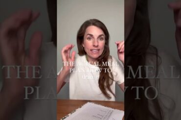 THE 5 MEAL PLANNING STEPS!