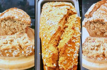 This Bread Will Help You Lose Weight | Healthy Homemade Oat Banana Bread Recipe