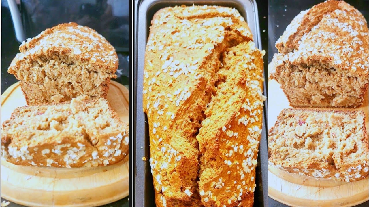 This Bread Will Help You Lose Weight | Healthy Homemade Oat Banana Bread Recipe This Bread Will Help You Lose Weight | Healthy Homemade Oat Banana Bread Recipe