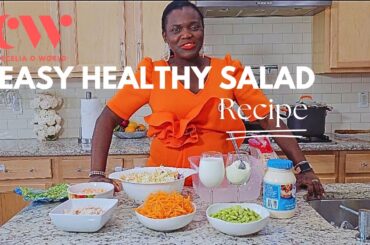 Diy Healthy Salad Recipe LearnHow To Make Yummy Salad #youtube #viral #salad