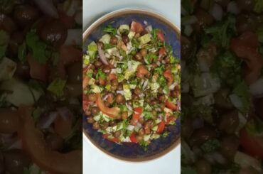 High Protein Salad | Chana Chaat Recipe | Healthy Breakfast Recipe | #shorts#trending #viral