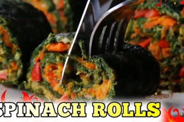 How To Make Low-calorie Spinach Rolls For Weight Loss