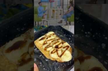 Jacqueline’s favourite peanut butter toast #jacklinefernandis #celebrityrecipe #healthy #breakfast