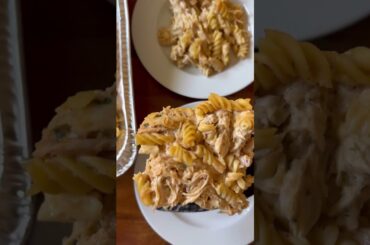 Buffalo chicken pasta bake #highprotein #easyrecipe #mealprep #healthyrecipes #recipe #freezermeals