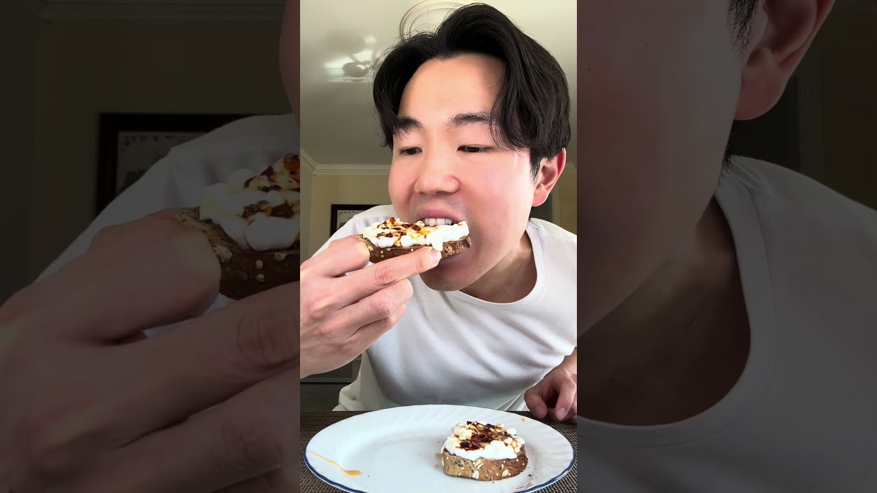 I can’t stop eating eating cottage cheese toast #cottagecheese #toast #sandwichrecipe #easyrecipe I can't stop eating eating cottage cheese toast #cottagecheese #toast #sandwichrecipe #easyrecipe