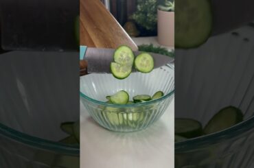 Easy cucumber yogurt salad Recipe