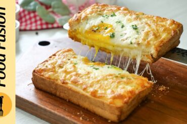 Crispy Egg Cheese Toast Recipe by Food Fusion