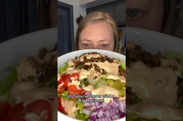 Big Mac bowl#easyrecipe#healthy#bowl#foodie