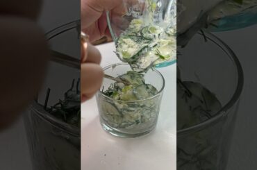 Easy cucumber yogurt salad Recipe