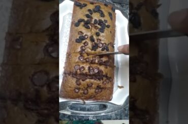 Fresh Banana Bread #shorts #jummamubarak #brownbread