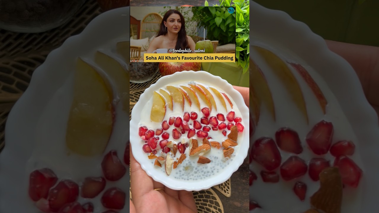 Soha ali khan’s favourite chia pudding #chiapudding #breakfastrecipe #sohaalikhan #healthyrecipes Soha ali khan's favourite chia pudding #chiapudding #breakfastrecipe #sohaalikhan #healthyrecipes