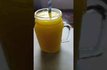 Ghar par he Banaye 100%Natural mango frooti!!#freshfruitsjuice #summerdrink #mango #healthyrecipes