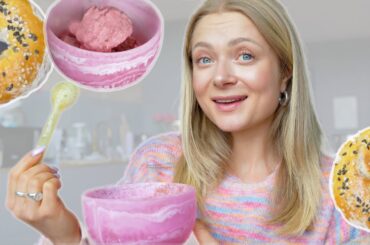 what I eat in a day - trying to make healthy recipes *from scratch*