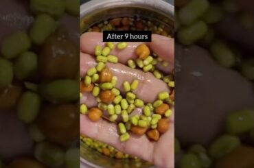Prepare healthy sprouts easily at home #shorts #sprouts #blackgram #salad #summer