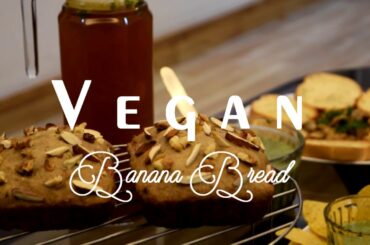 Vegan Cinnamon - Banana Bread. Recipe: Liv's Healthy Life