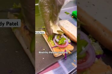 Healthy Paneer Subway #short #healthy #foodvlog #ytshorts