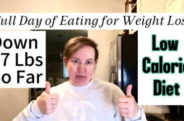 WHAT I EAT IN A DAY FOR WEIGHT LOSS / LOW CALORIE DIET