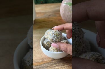 Apricot Energy Balls| Episode 11 - Healthy Dessert Series #healthydesserts #recipe #energyballs #fyp