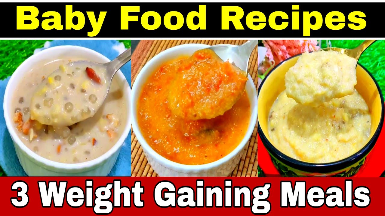 Baby Food Recipes For 1-4 Years | Weight Gaining | Healthy Food Bites Baby Food Recipes For 1-4 Years | Weight Gaining | Healthy Food Bites