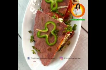 Healthy & Tasty Beetroot Sandwich Recipe For weight Loss Dt. Natasha Mohan