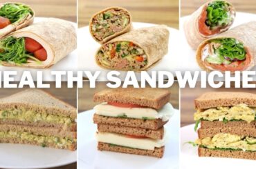 8 Healthy Sandwiches and Wraps