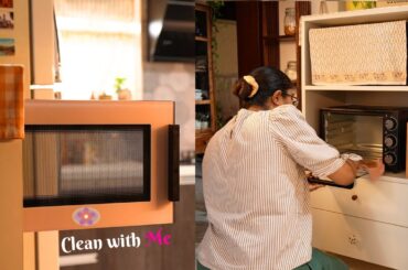 Clean with Me | Kitchen Appliances Cleaning | Small Balcony Cleaning | Healthy Nankhatai Recipes