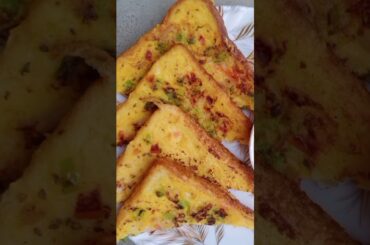 viral recipe of besan toast#shorts #viral