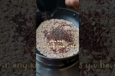 Homemade Granola without oven | Healthy snacks Recipes #youtubeshorts #shorts #trending