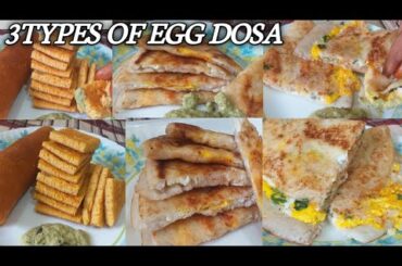 Children's Special Egg Dosa Recipe! Quick And Healthy Breakfast Ideas! Best Tiffen Box Recipe Idea!