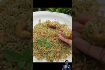 Healthy mint rice/lunch box recipe