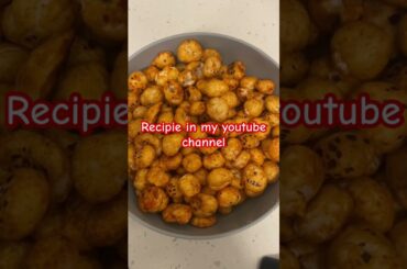 Weightloss recipie (makhana) #trending #trendingshorts #makhana #weightloss #food #snack #recipie