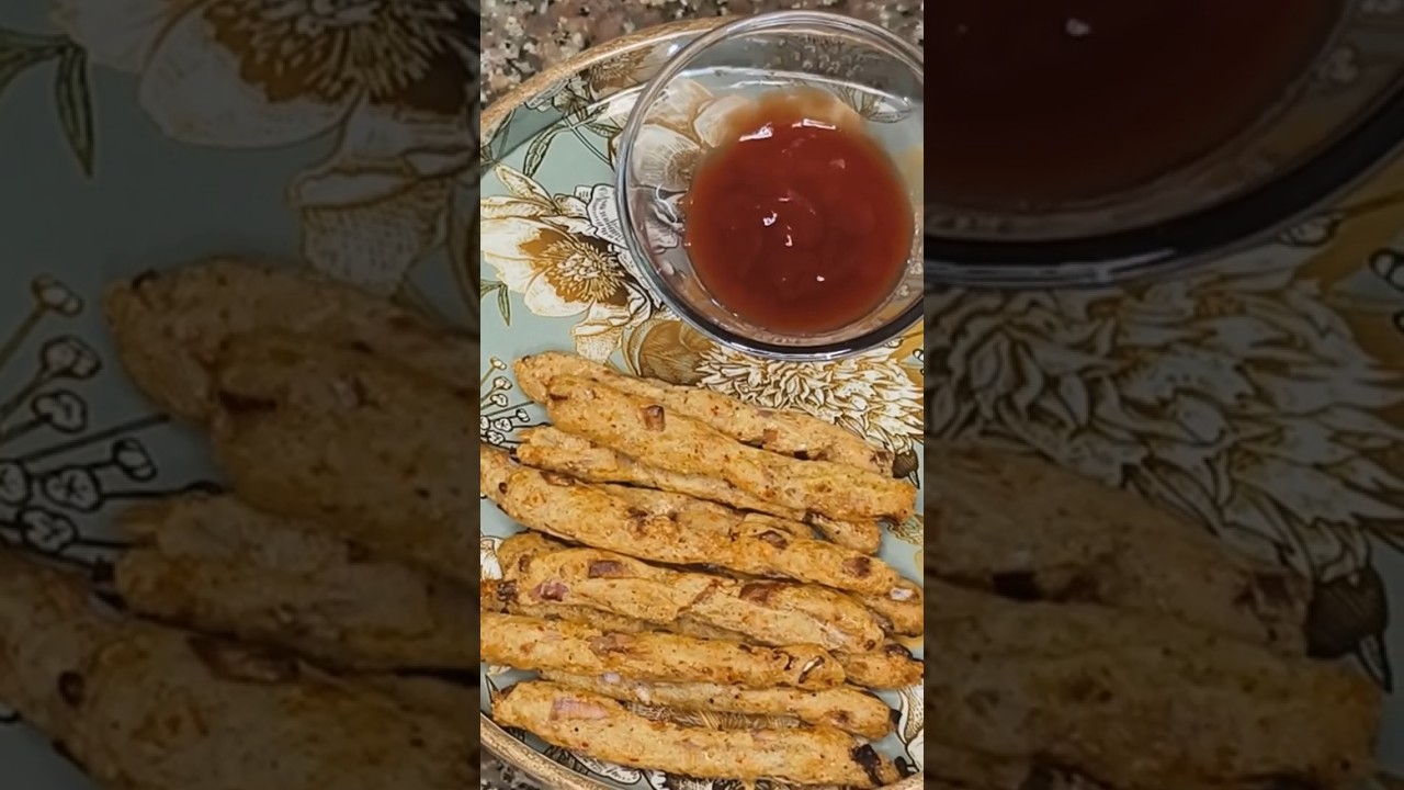 Air Fried Potato sticks I Healthy Snacks recipe Air Fried Potato sticks I Healthy Snacks recipe