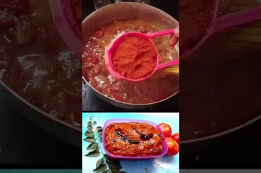 tomato pickle#food#recipe#pachadi#nilvapachadi#tasty#healthy#quick#cooking#lunch#curry#cateringstyle