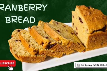 How To Make Healthy Bread At Home | Cranberry Bread Recipe | No Maida Bread